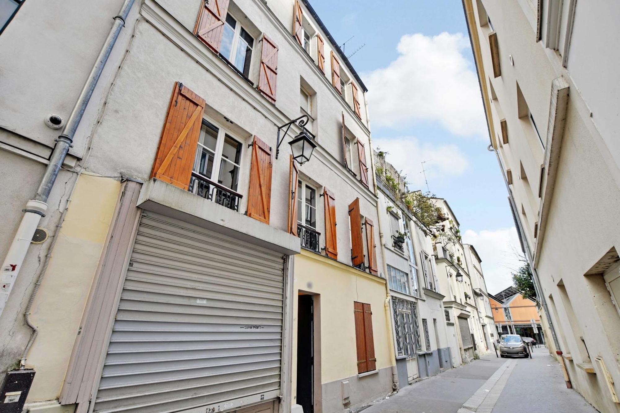 Ferienwohnung Studio Cosy For 2P With Ac - Near Montmartre Paris Exterior foto